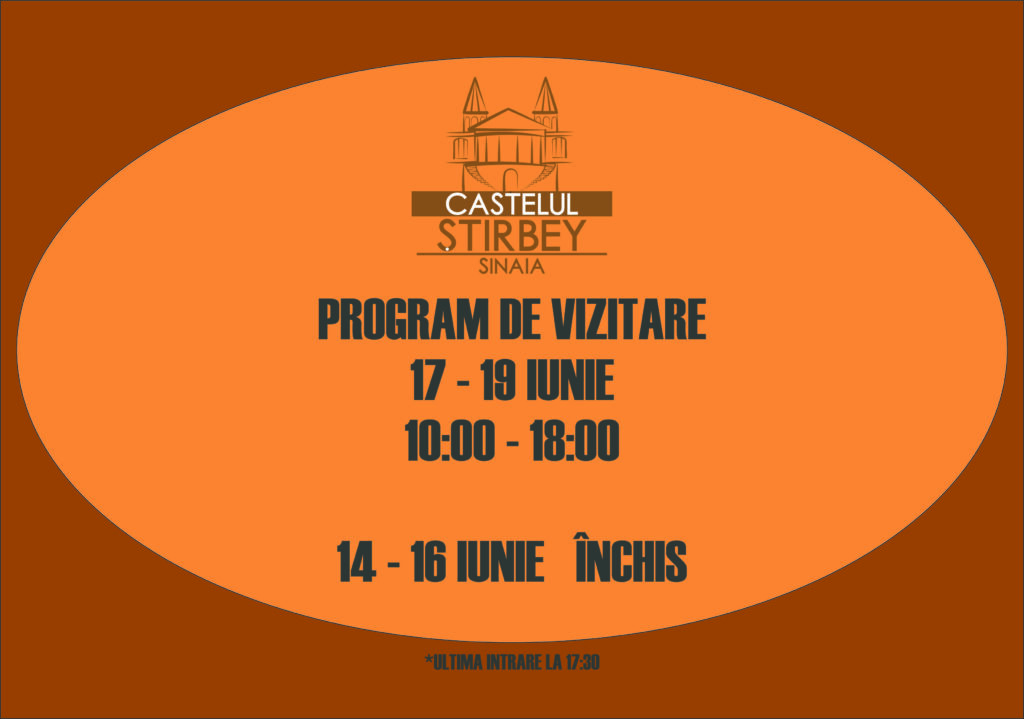 Program De Vizitare Castelul Stirbey